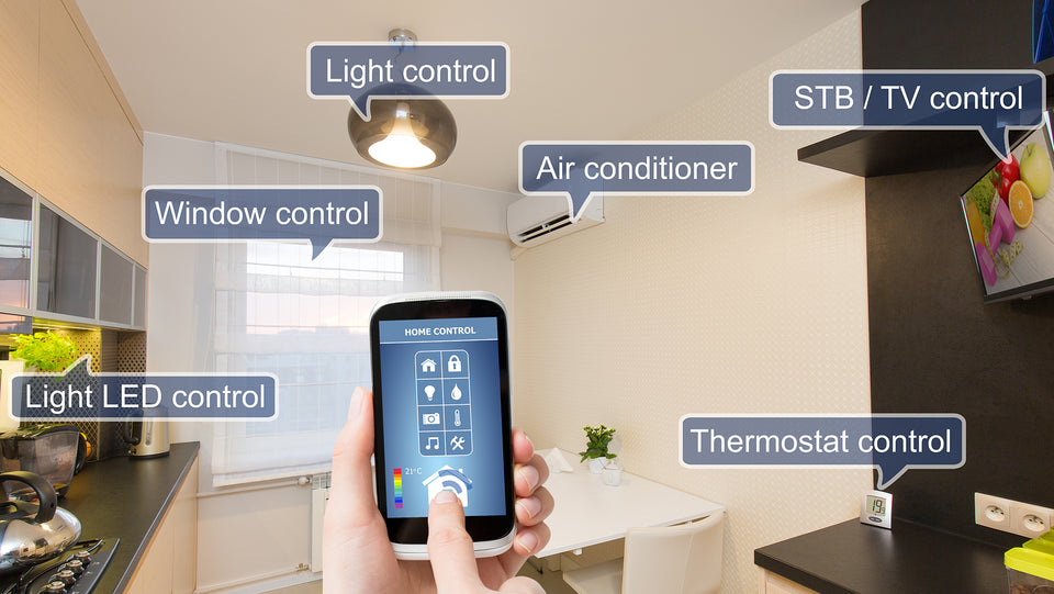 Home control app in smart phone